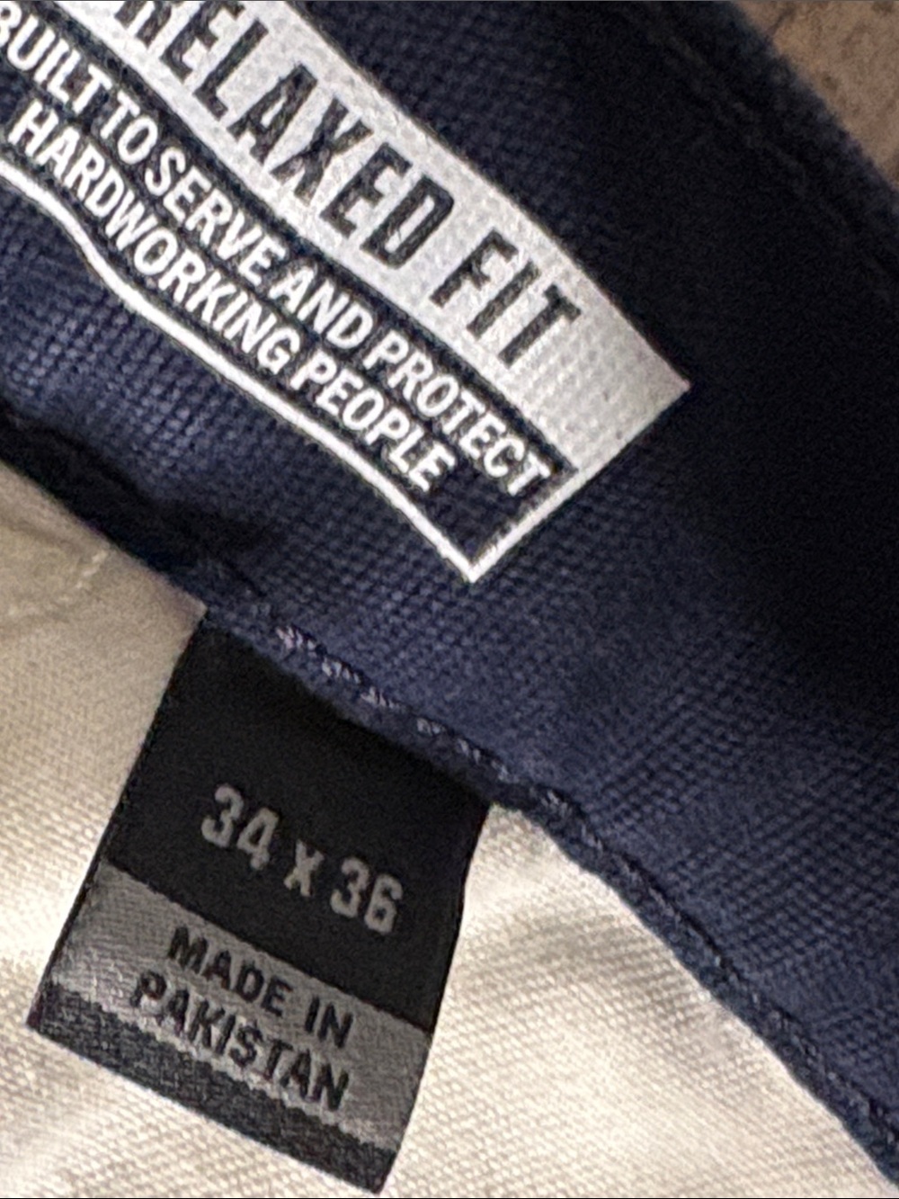Carhartt Dark Navy Cargo Pants with Utility Pockets - Picture 5 of 7